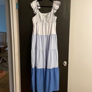Worn once Blue Ombré English Factory Dress